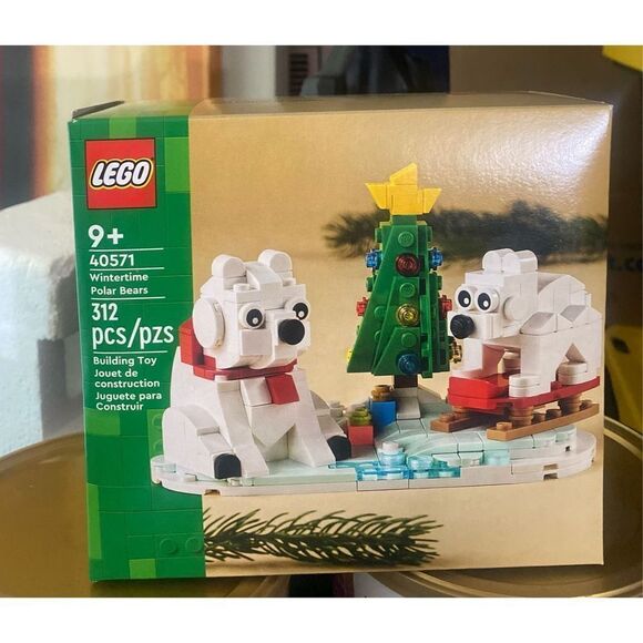 LEGO 40571 Wintertime Polar Bears Christmas - Picture 1 of 3